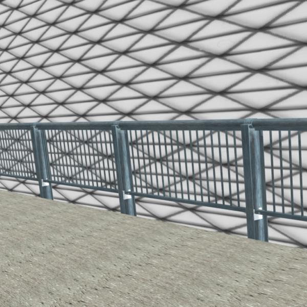 Pedestrian Rail - Renderring - Patrick Street